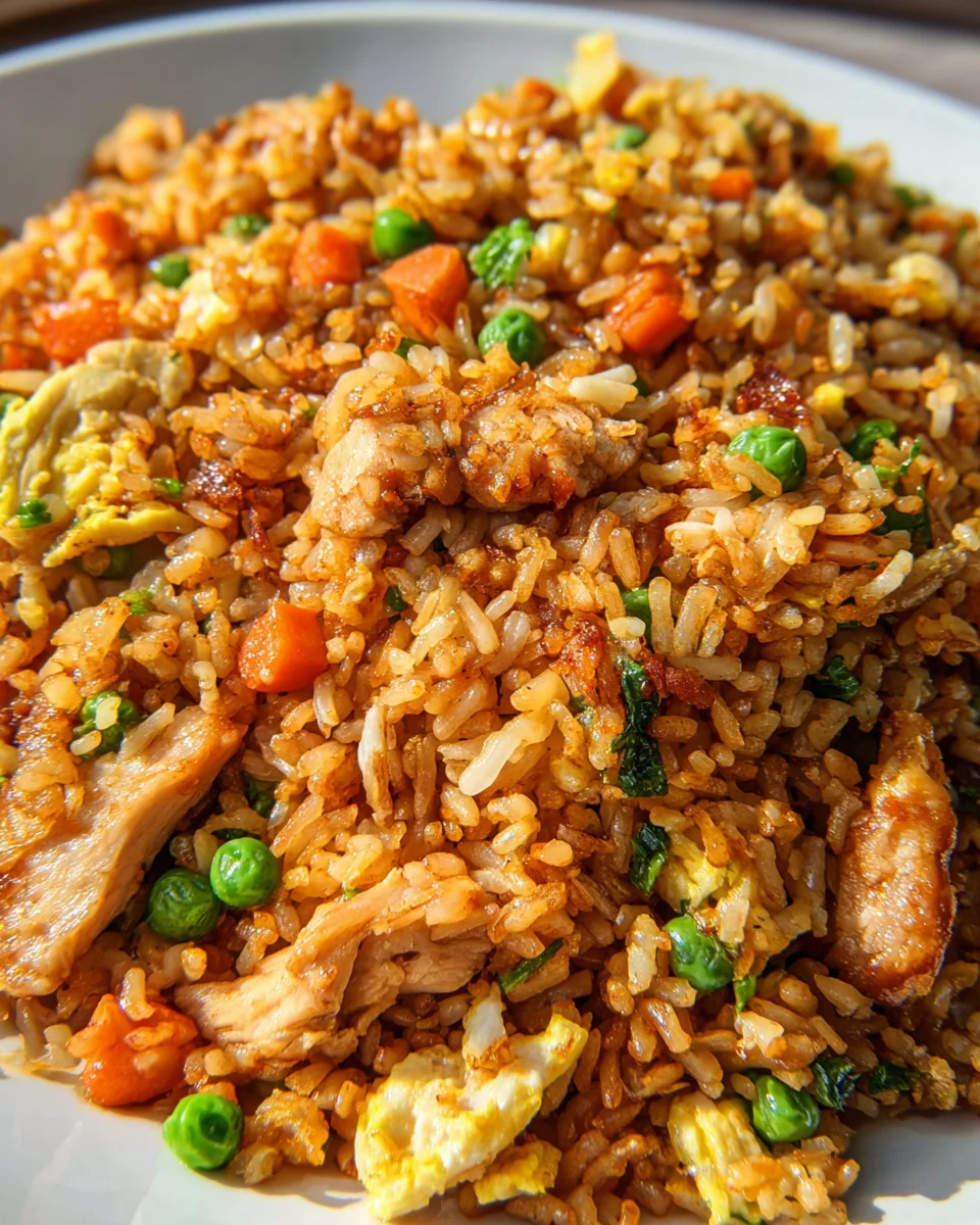 Quick & Easy Chicken Fried Rice