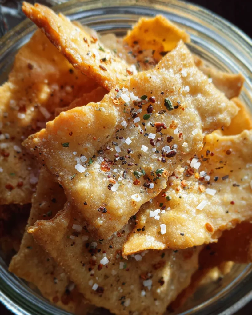 Sourdough Discard Crackers