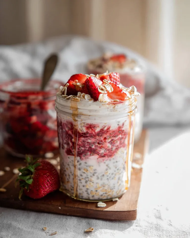 Strawberry Overnight Oats