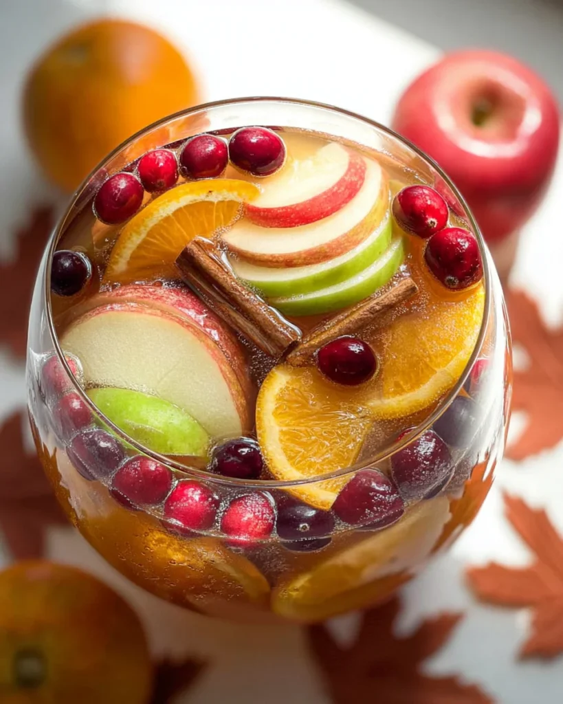 Thanksgiving Punch Recipe (with non alcoholic option!)