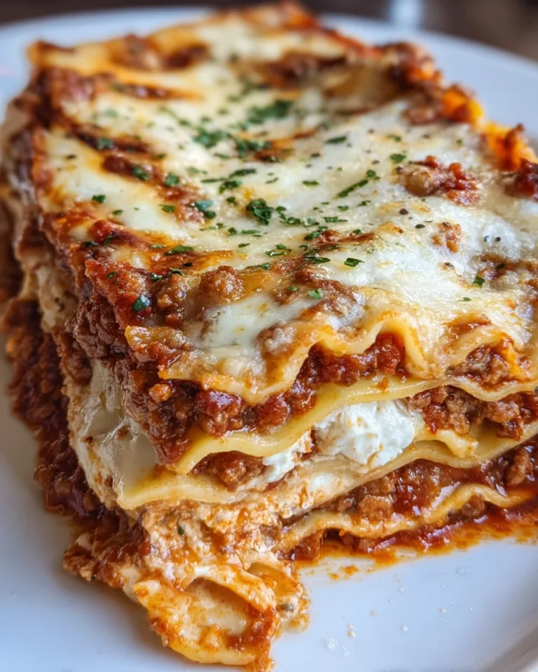The Best Homemade Lasagna
