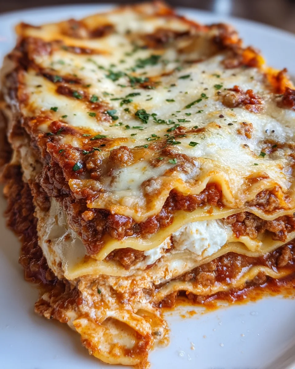 The Best Homemade Lasagna