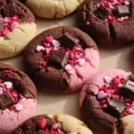 Valentine Ganache Cookies