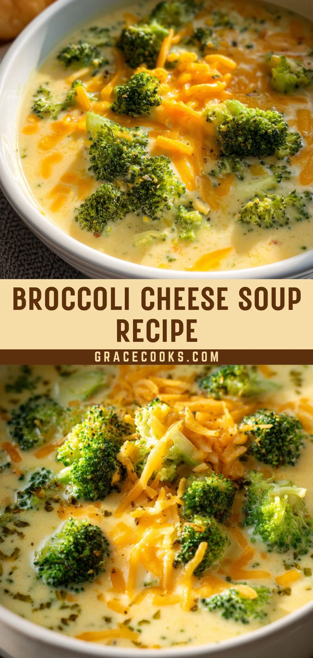 Broccoli Cheese Soup Recipe 22 Pinterest Hidden Image