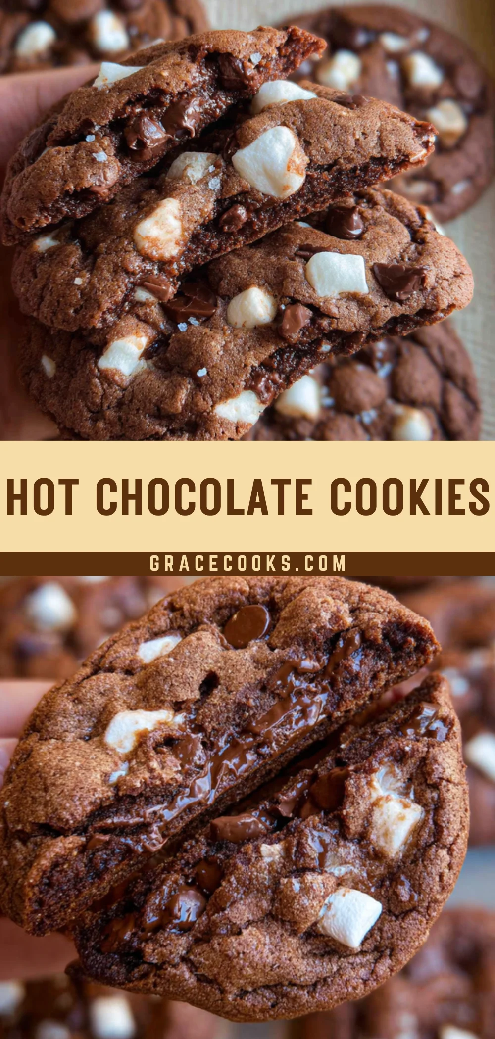 Hot Chocolate Cookies 23 Pinterest Hidden Image