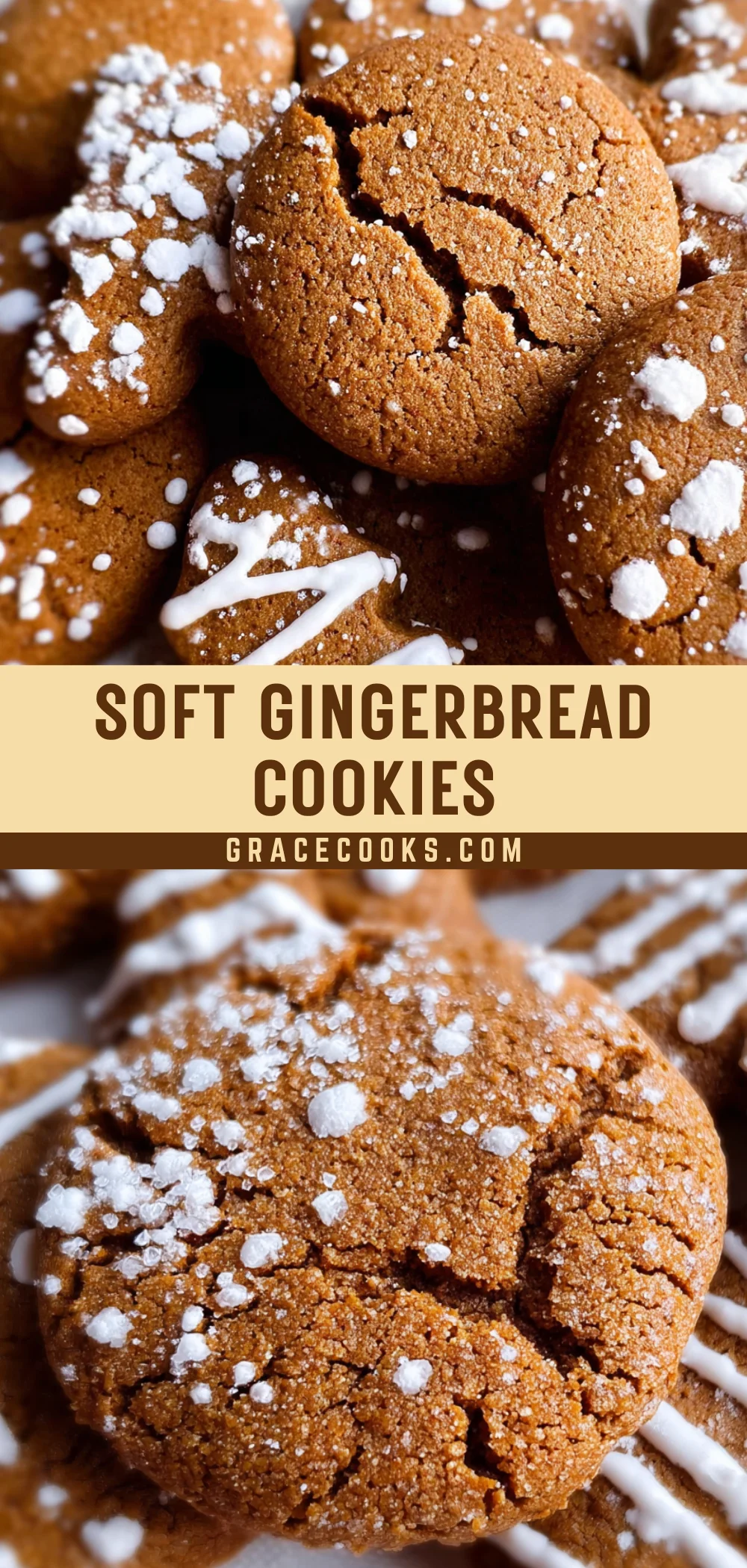 Soft Gingerbread Cookies 25 Pinterest Hidden Image
