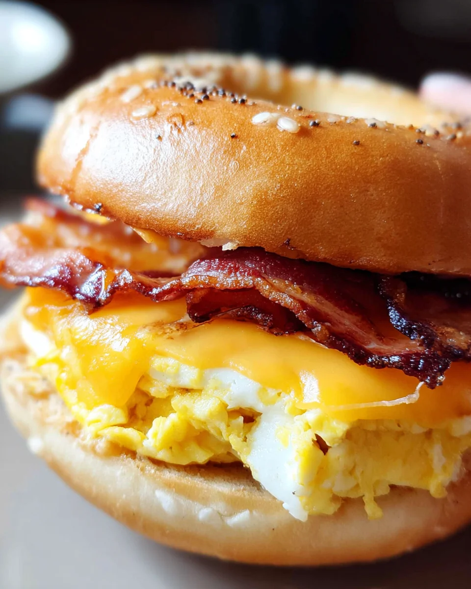 Bacon Egg Cheese Bagel Sandwich 23 Bacon Egg Cheese Bagel Sandwich