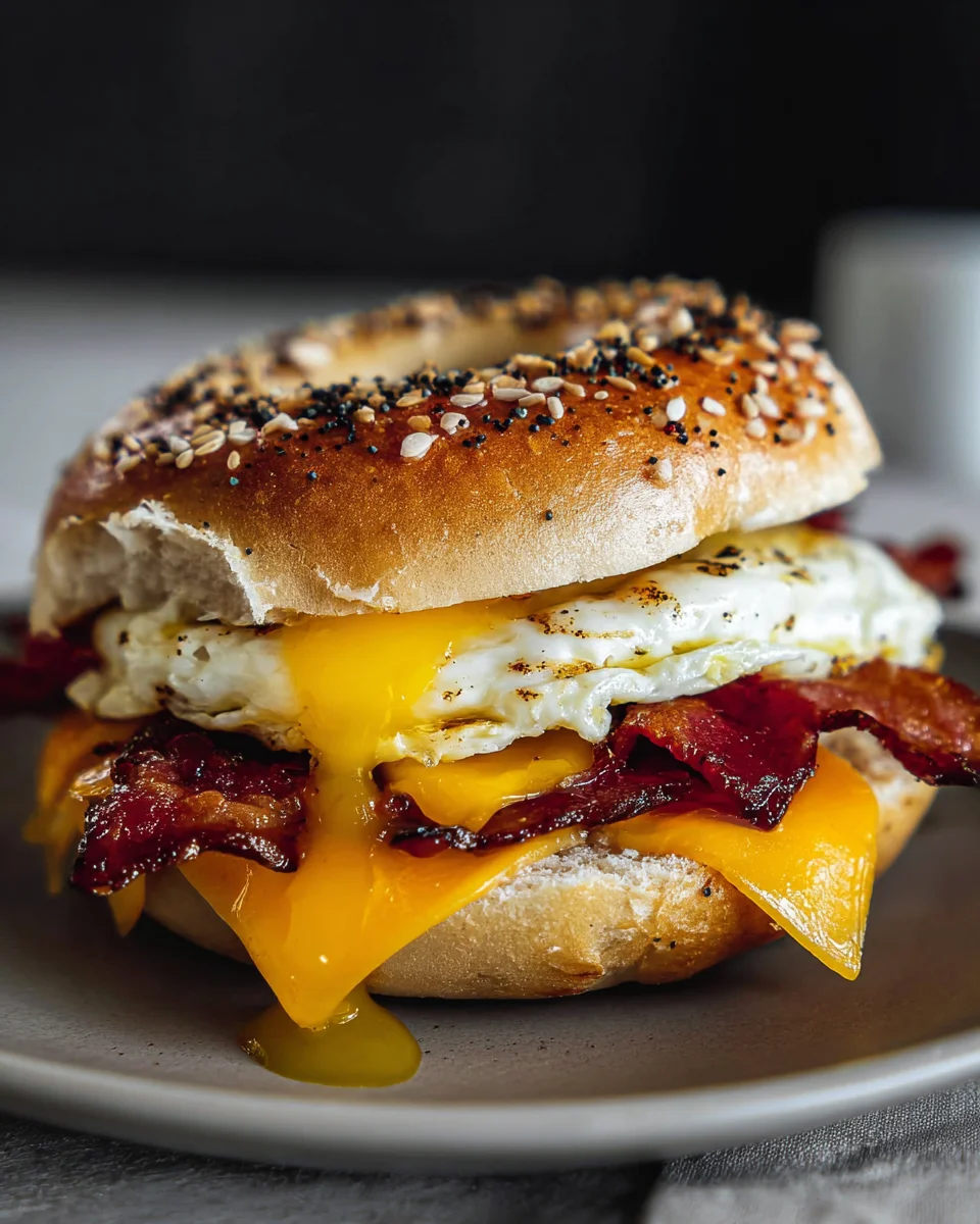 Bagel Breakfast Sandwich