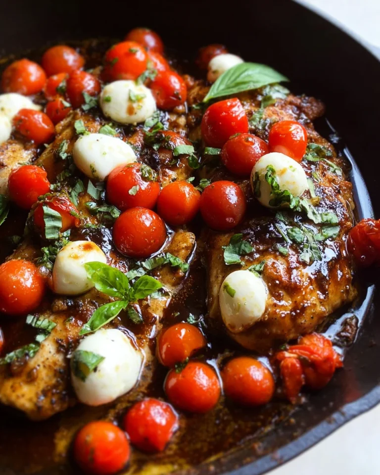 Balsamic Glazed One Pan Chicken