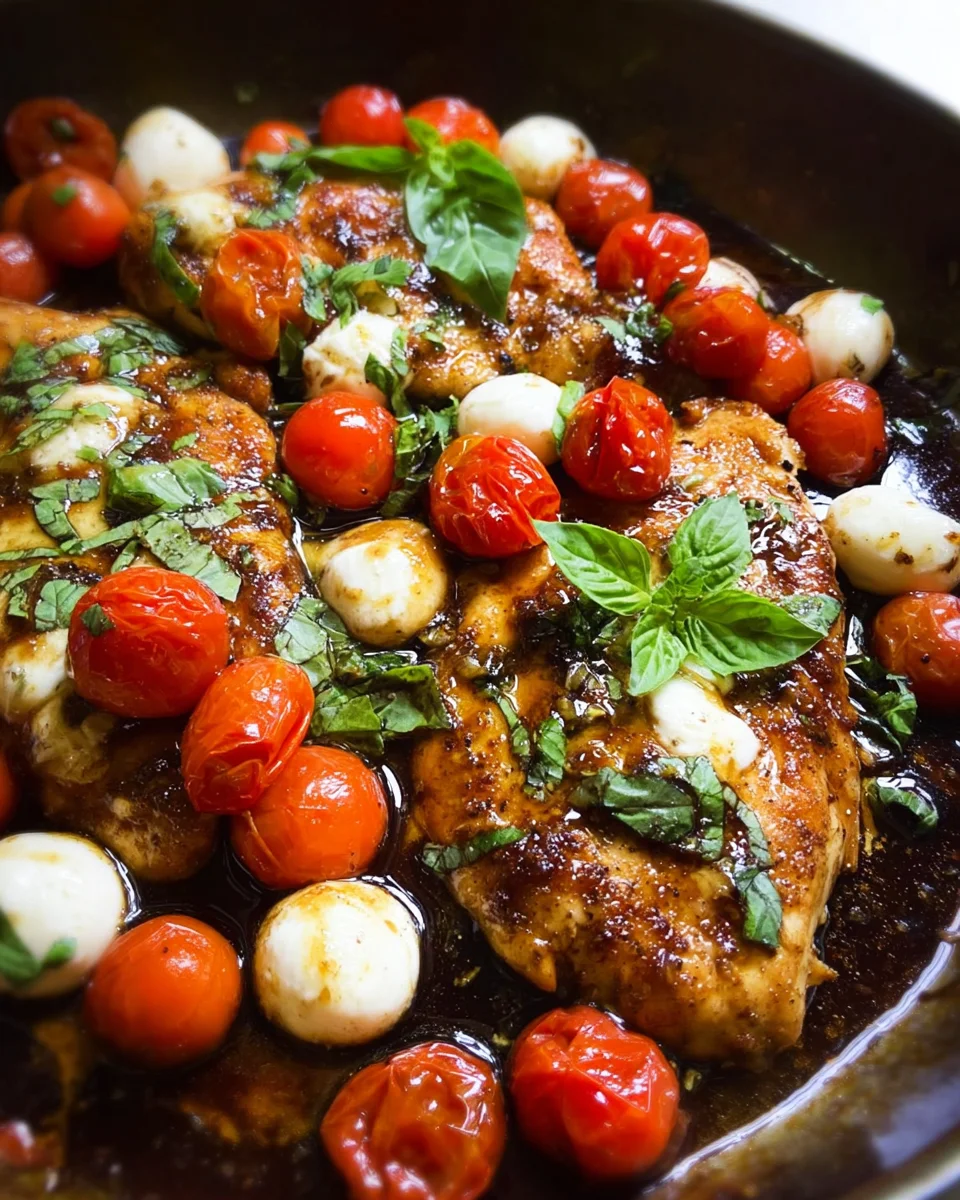 Balsamic Glazed One Pan Chicken 18 Balsamic