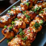 Bang Bang Chicken Skewers Recipe