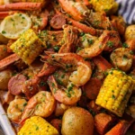 Cajun Seafood Boil with Garlic Butter Sauce