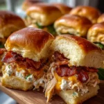 Chicken Bacon Ranch Sliders