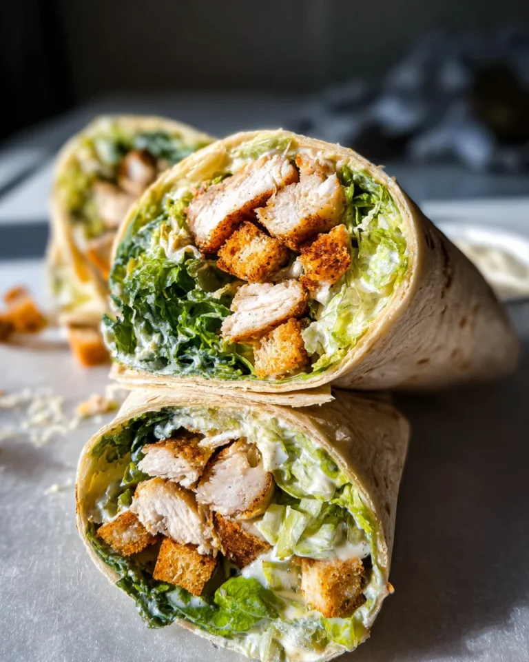 Chicken Caesar Wraps