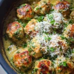 Chicken Piccata Meatballs