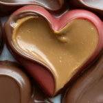 Chocolate Peanut Butter Valentine&rsquo;s Heart