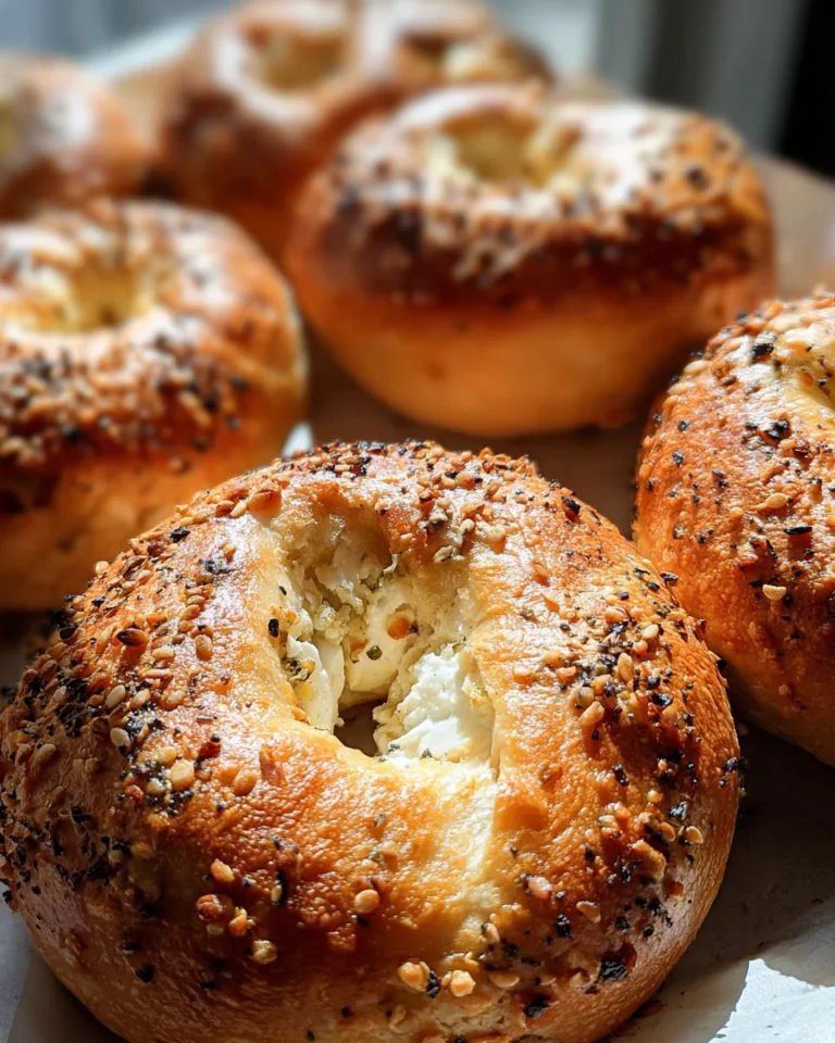 Cottage Cheese Bagels