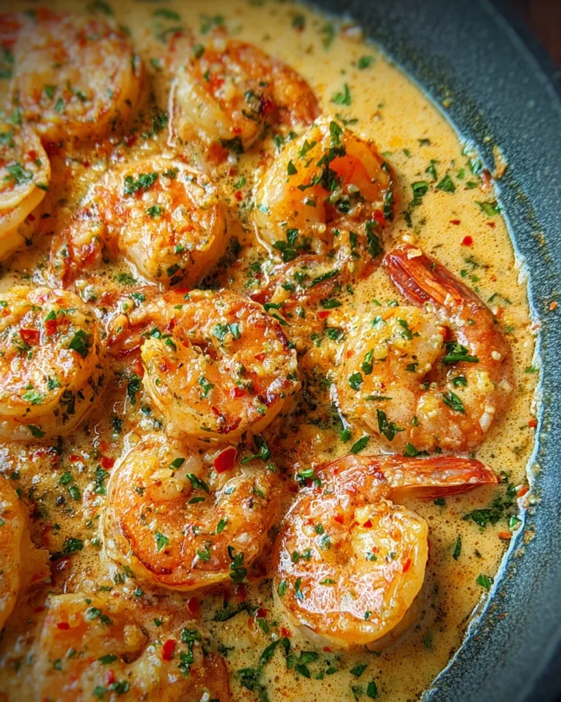 Creamy Garlic Shrimp (15 Minutes)