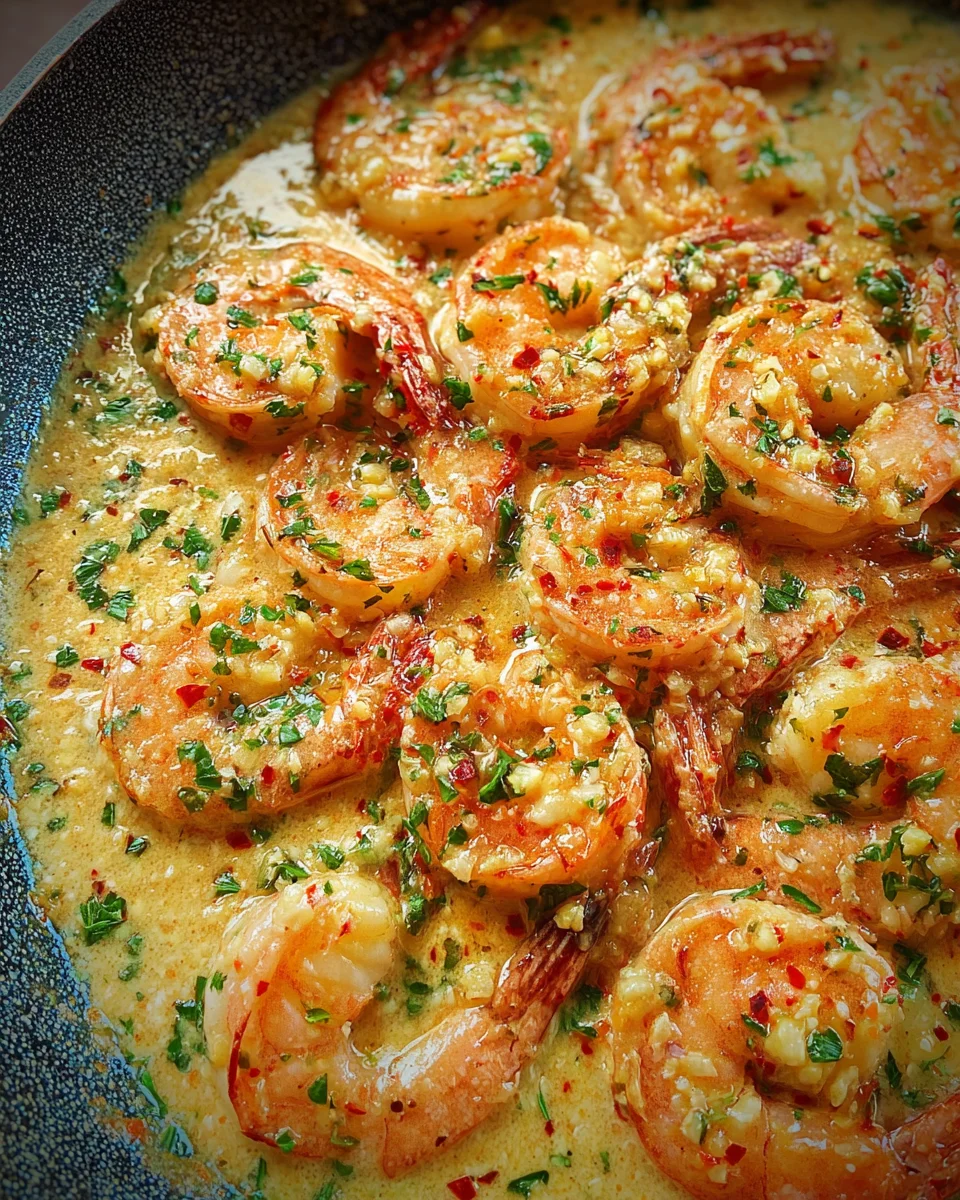 Creamy Garlic Shrimp (15 Minutes) 21 Creamy