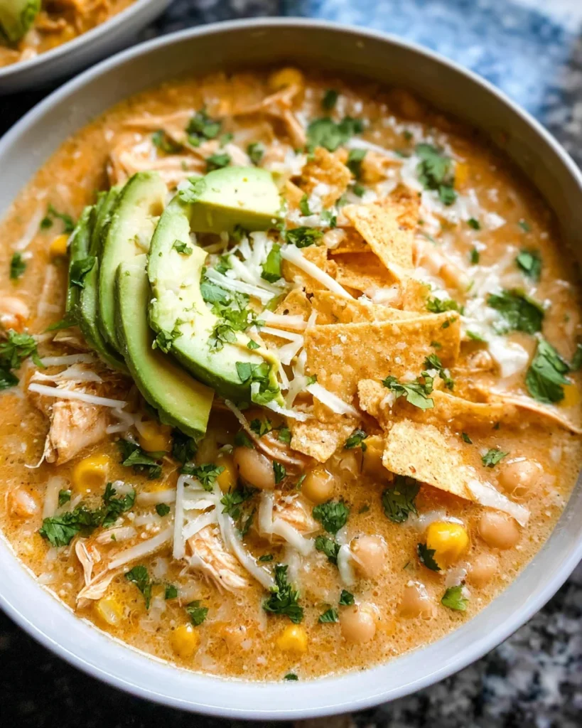 Creamy White Chicken Chili Recipe