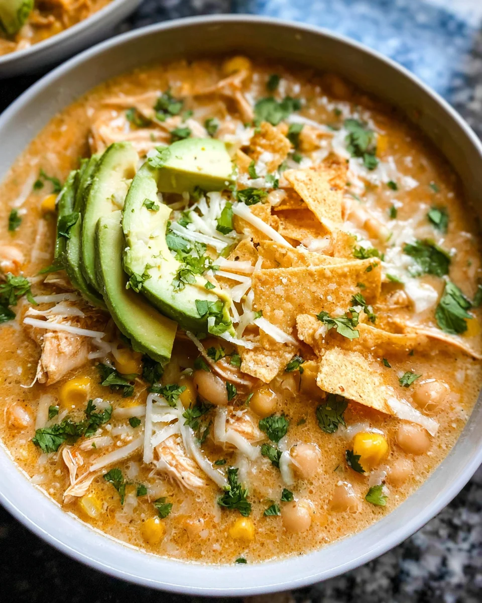 Creamy White Chicken Chili Recipe