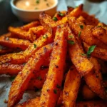 Crispy Oven Baked Sweet Potato Fries