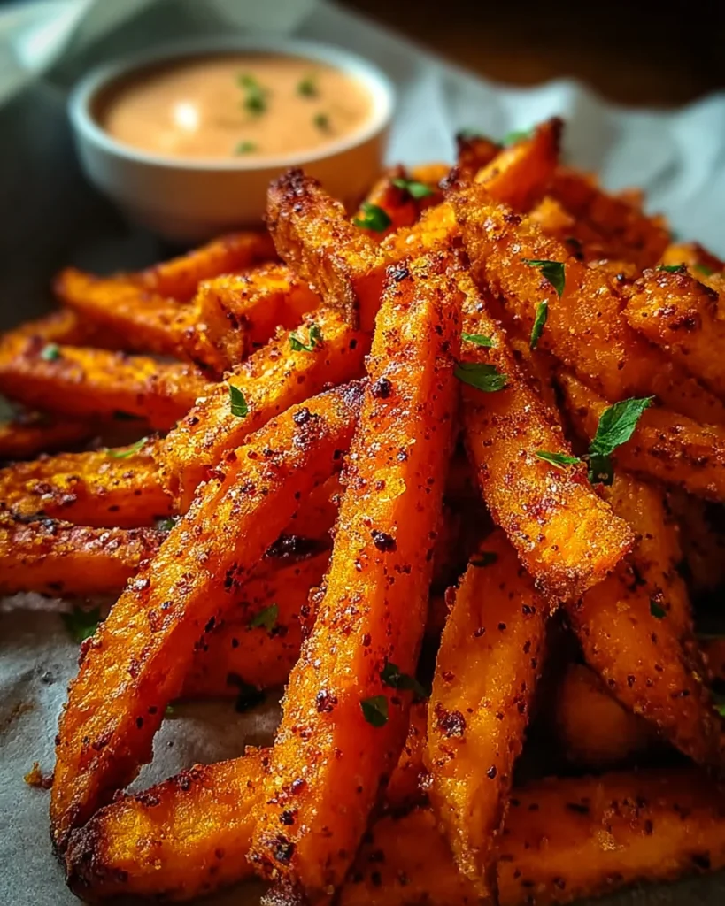 Crispy Oven Baked Sweet Potato Fries