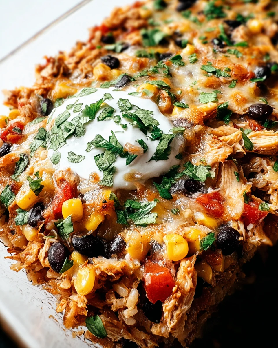 Easy Chicken Burrito Casserole 26 Easy