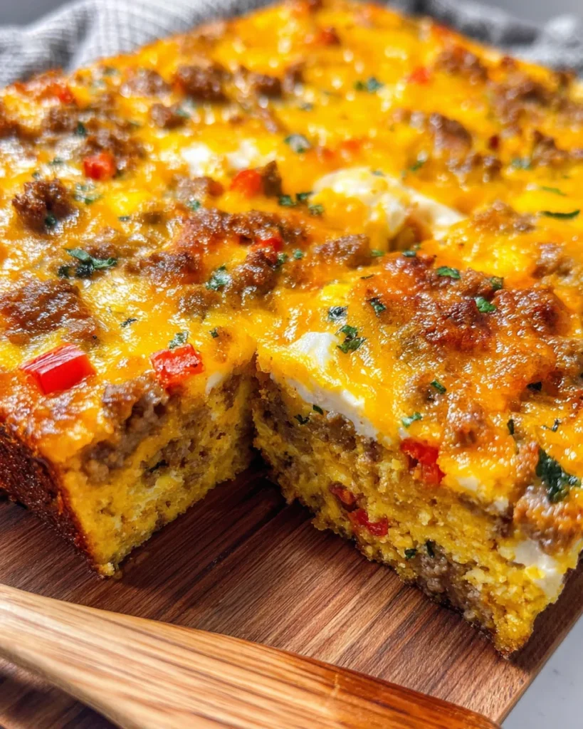 Easy Sausage and Egg Casserole