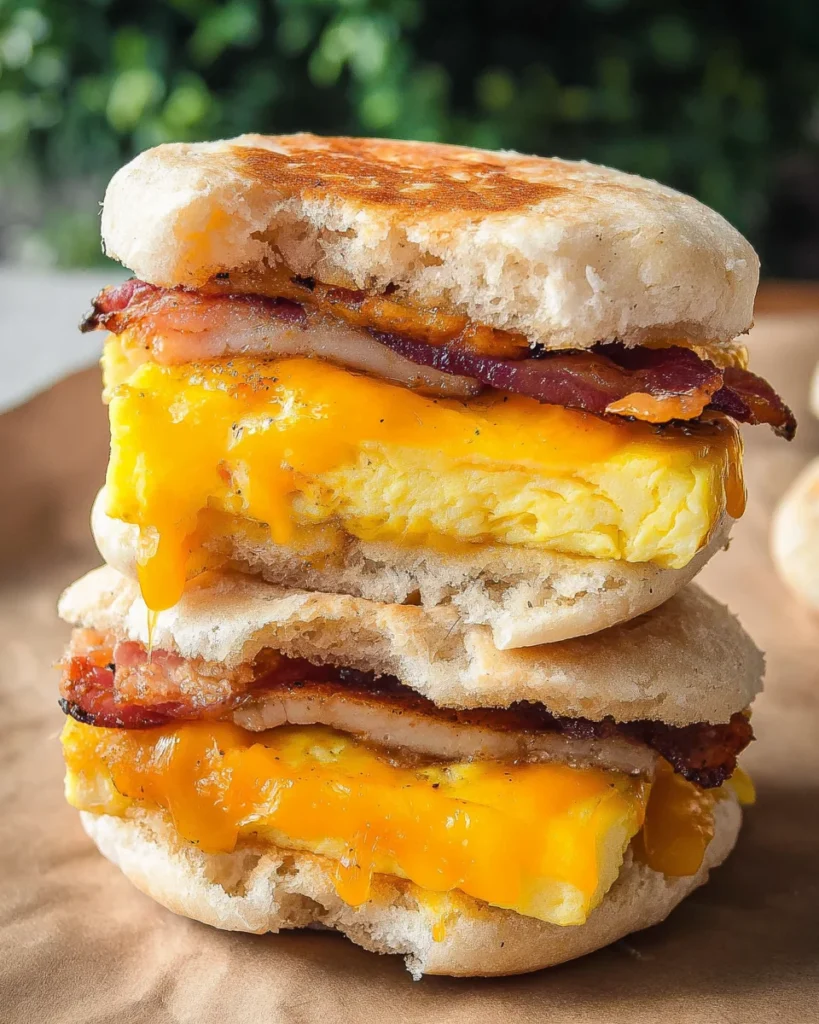 Freezer Breakfast Sandwiches