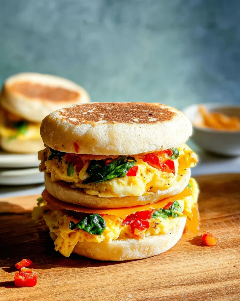 Freezer Friendly Breakfast Sandwiches