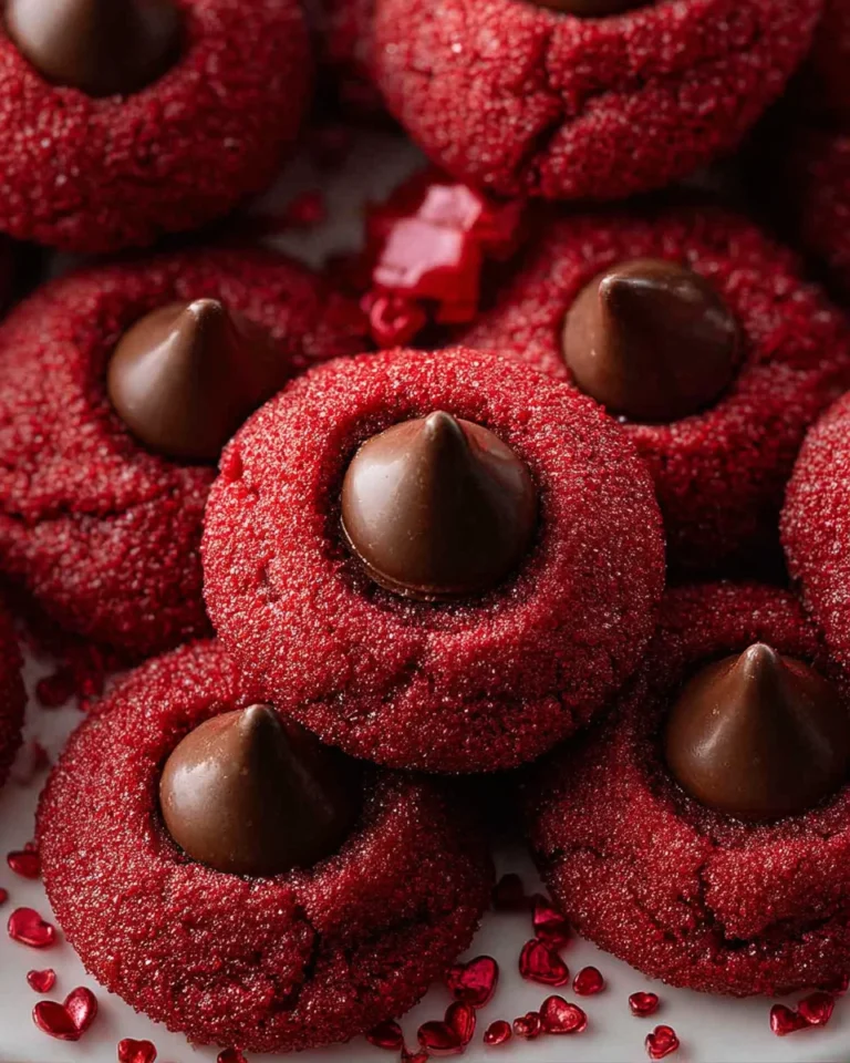 Hershey's Red Velvet Blossoms