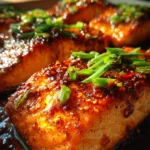 Honey Garlic Glazed Salmon
