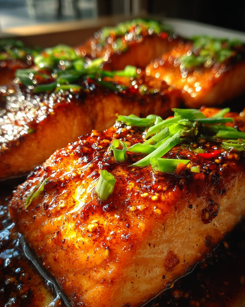 Honey Garlic Glazed Salmon 23 Honey Garlic Glazed Salmon
