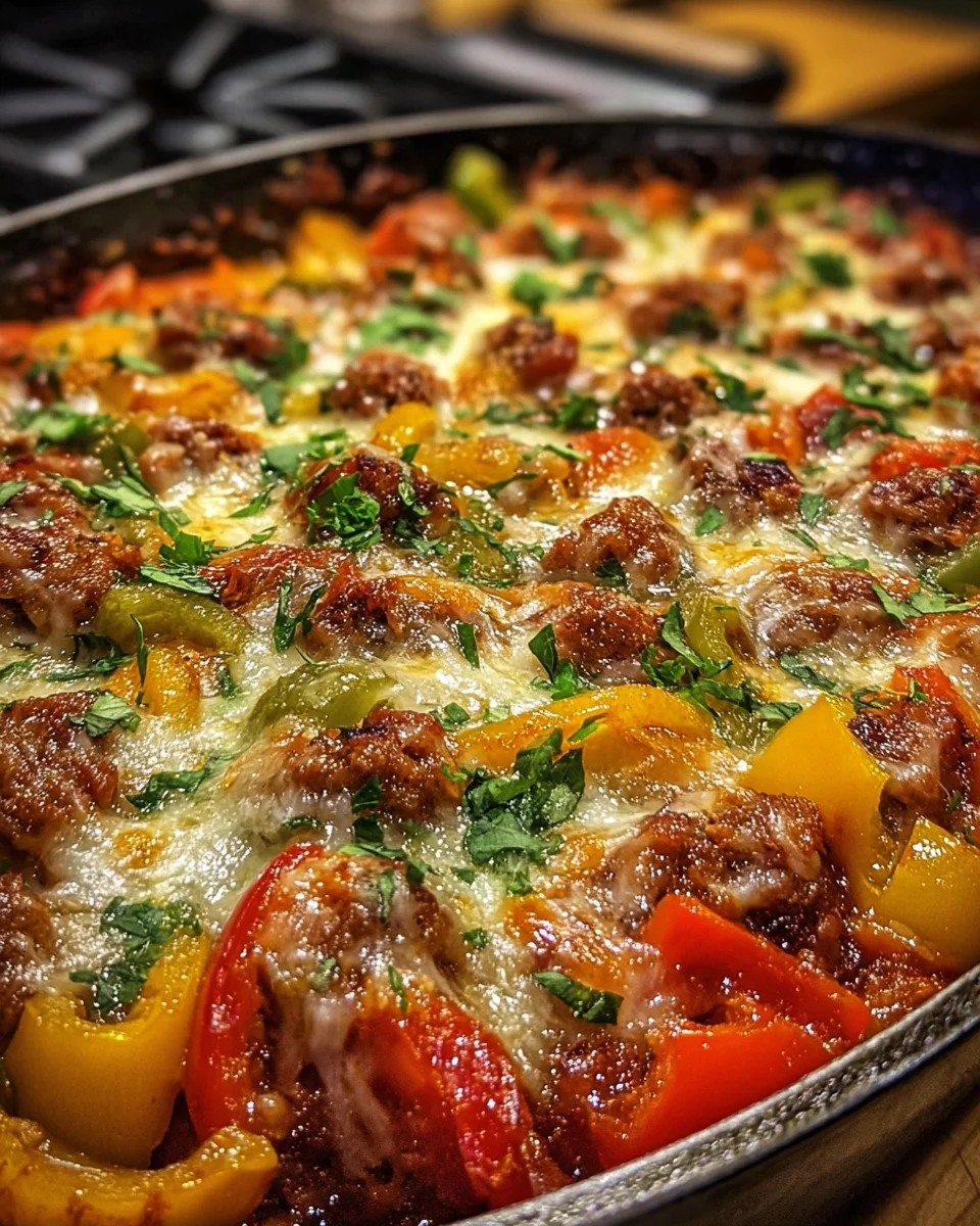 Italian Sausage & Pepper Casserole 21 Italian