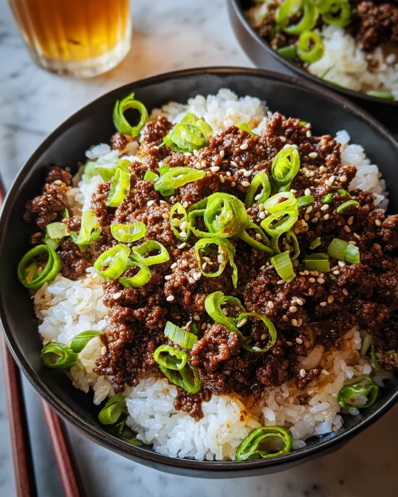 Korean Beef Bowl