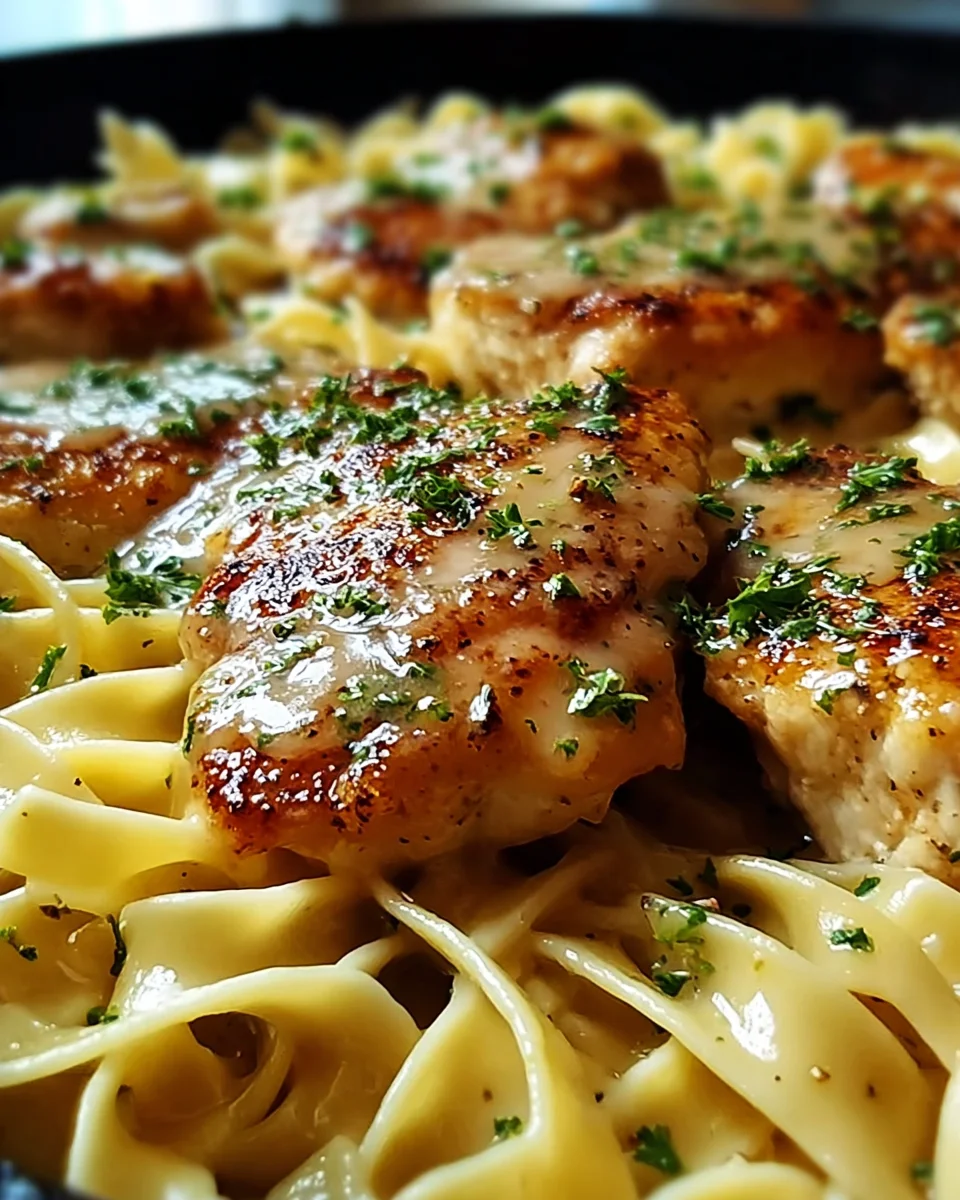 One-Pan Chicken with Buttered Noodles 21 One-Pan Chicken with Buttered Noodles