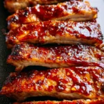 Sticky Oven Barbecue Ribs