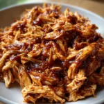 The Best Crockpot BBQ Chicken (Easy Pulled Chicken)