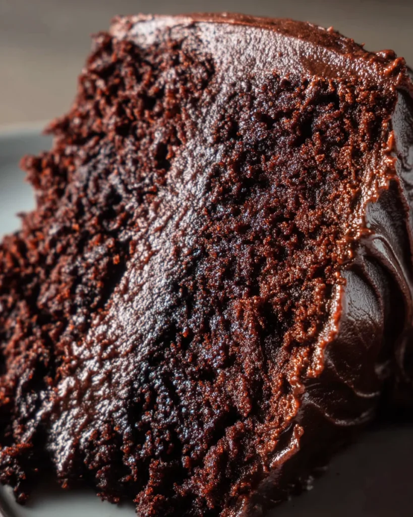 The Most Amazing Chocolate Cake