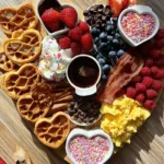 Valentine's Day Waffle Board