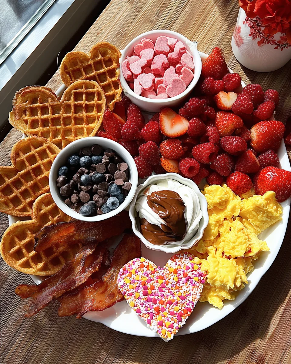 Valentines Day Waffle Board 2