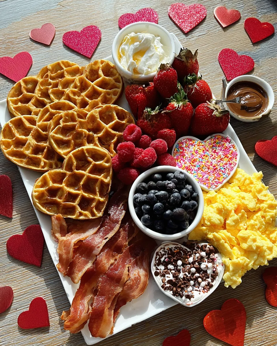Valentines Day Waffle Board 3