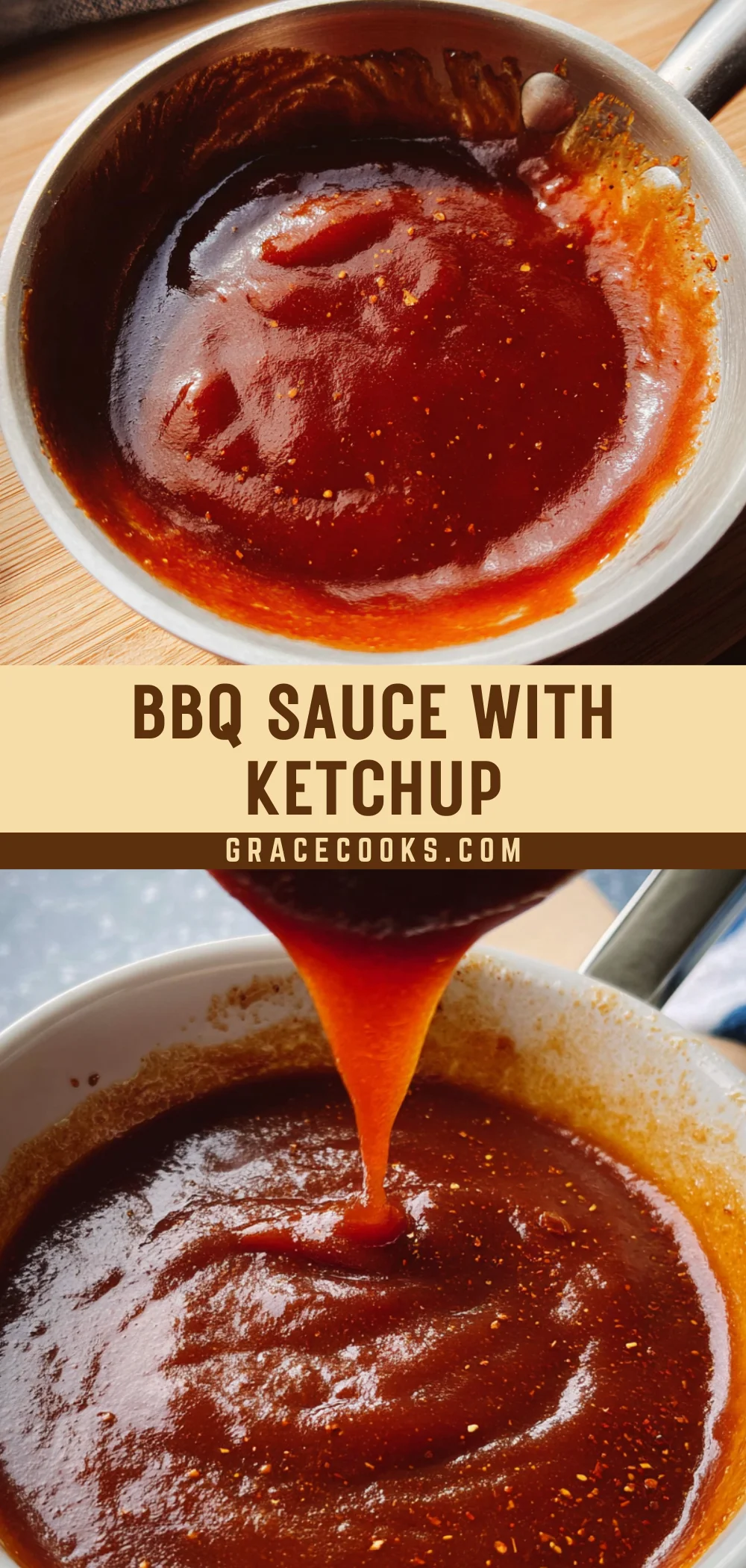 BBQ Sauce with Ketchup 18 Pinterest Hidden Image