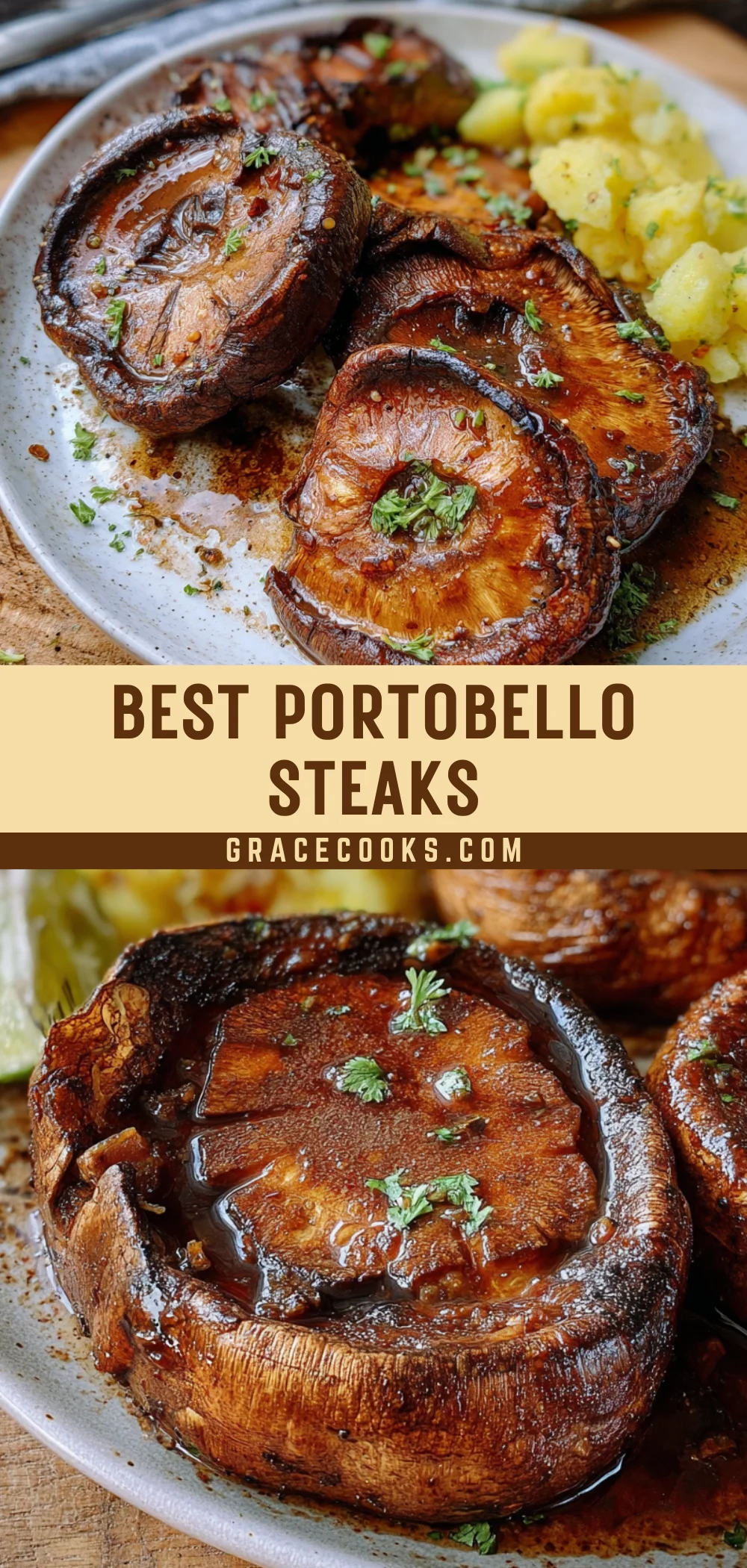 Best Portobello Steaks 16 Pinterest Hidden Image