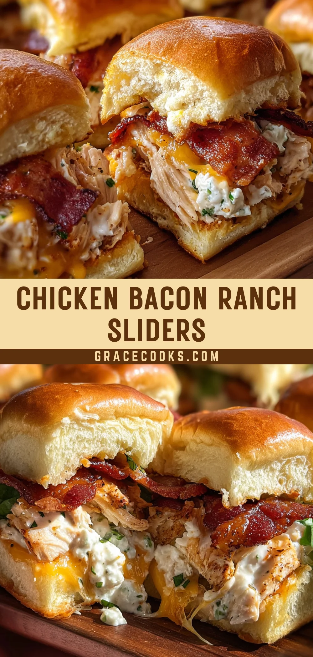 Chicken Bacon Ranch Sliders 21 Pinterest Hidden Image