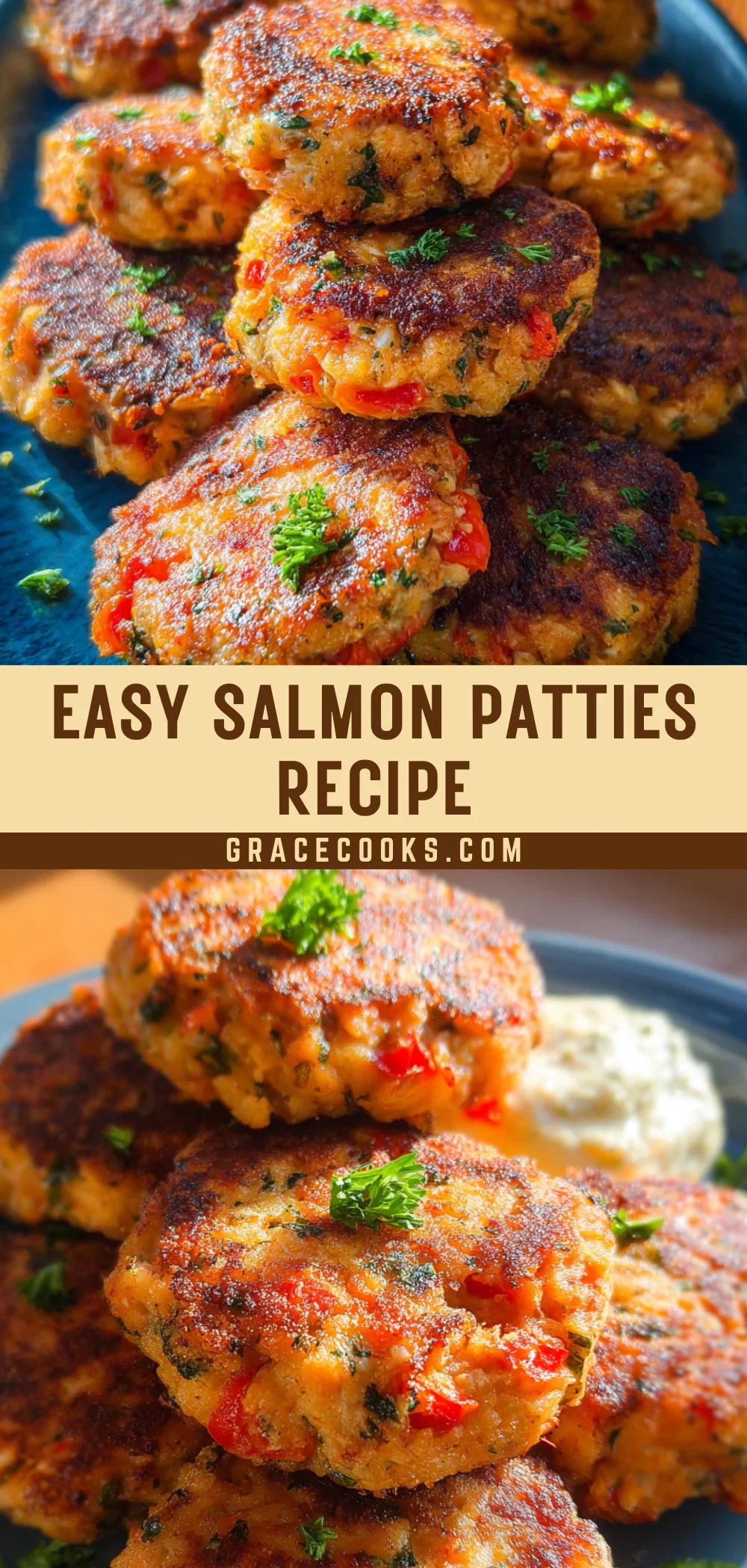 Easy Salmon Patties Recipe 21 Pinterest Hidden Image