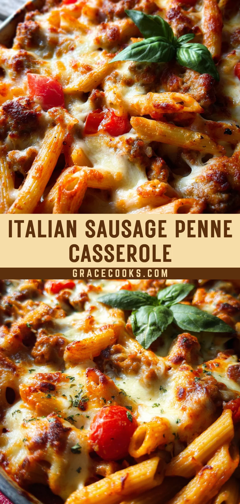 Italian Sausage Penne Casserole 19 Pinterest Hidden Image