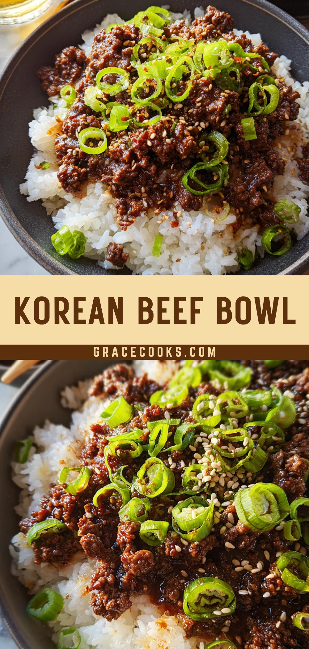 Korean Beef Bowl 16 Pinterest Hidden Image