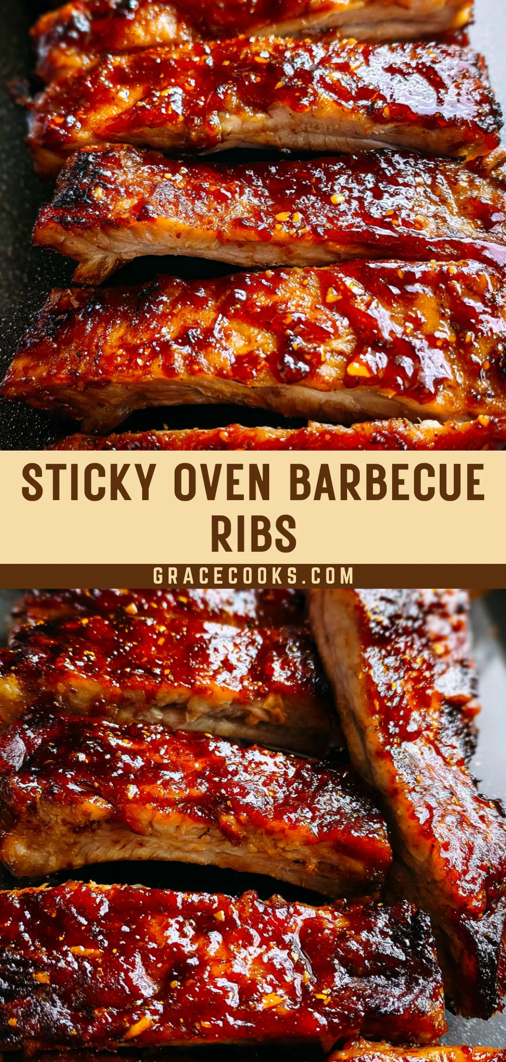 Sticky Oven Barbecue Ribs 23 Pinterest Hidden Image
